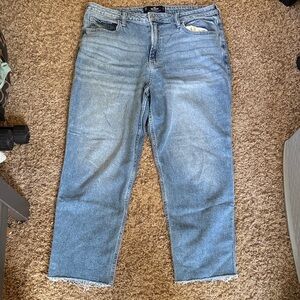 Hollister Light Blue Ankle Jeans